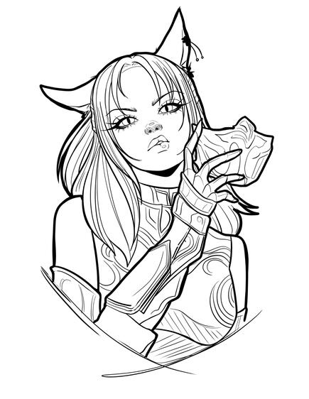 Lineart - Bust